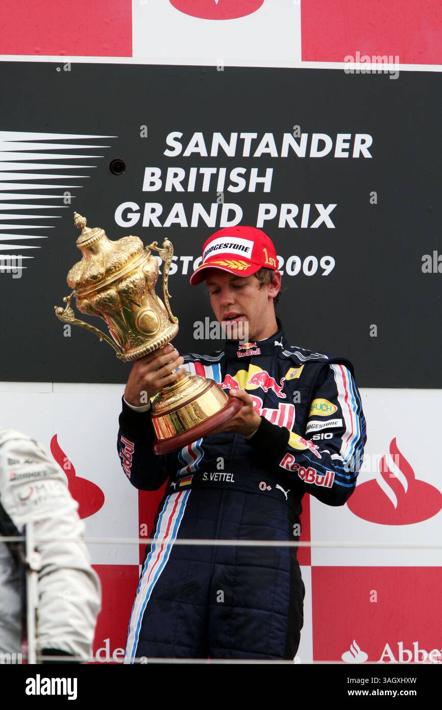 2009 british grand prix red bull hi-res stock photography and images ...