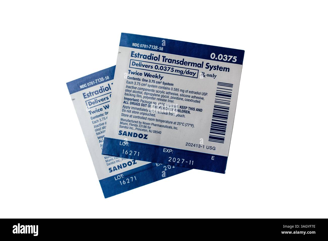 Estrogen patches hi-res stock photography and images - Alamy