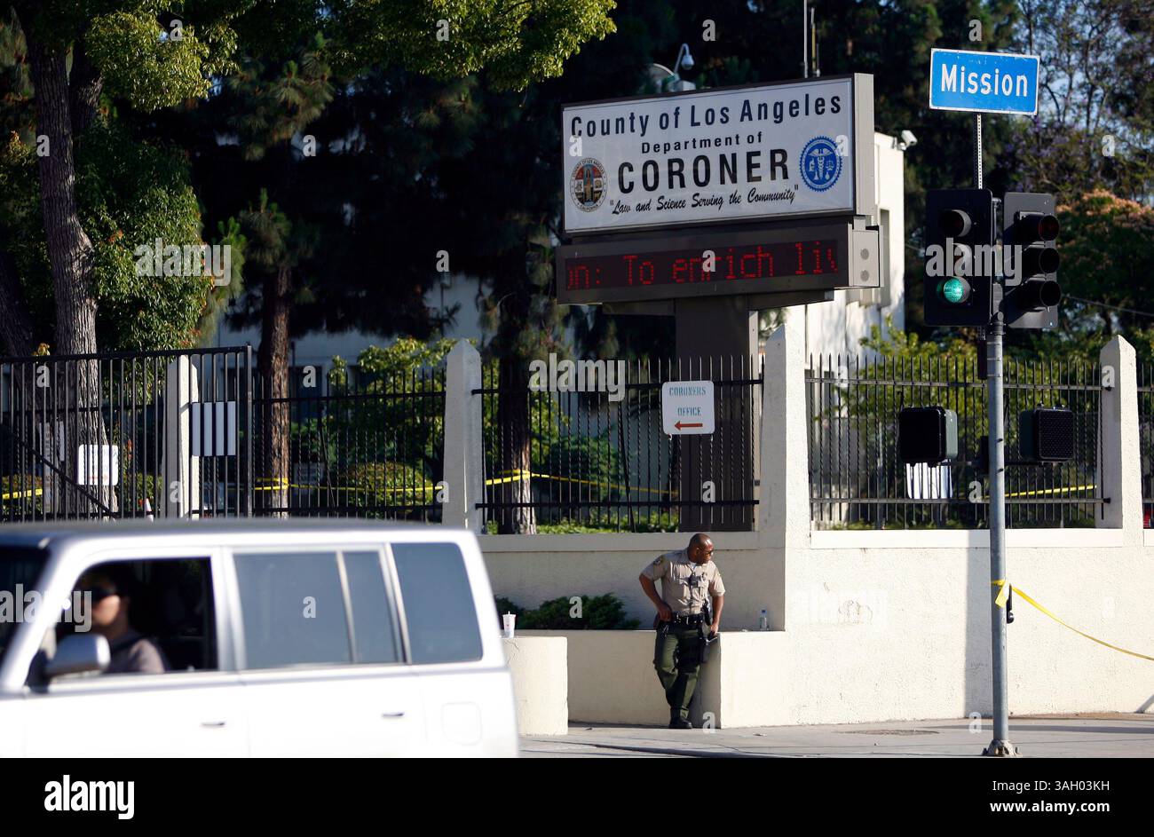 Department coroner county los angeles hires stock photography and