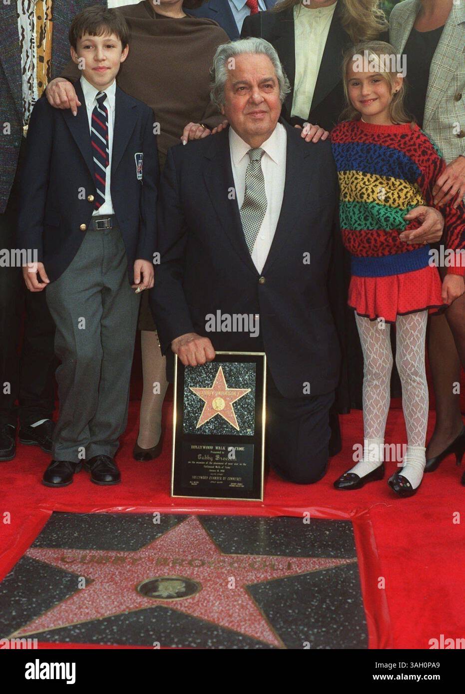 Jan 16, 1990 - Los Angeles, California, USA - Albert R. ``Cubby ...