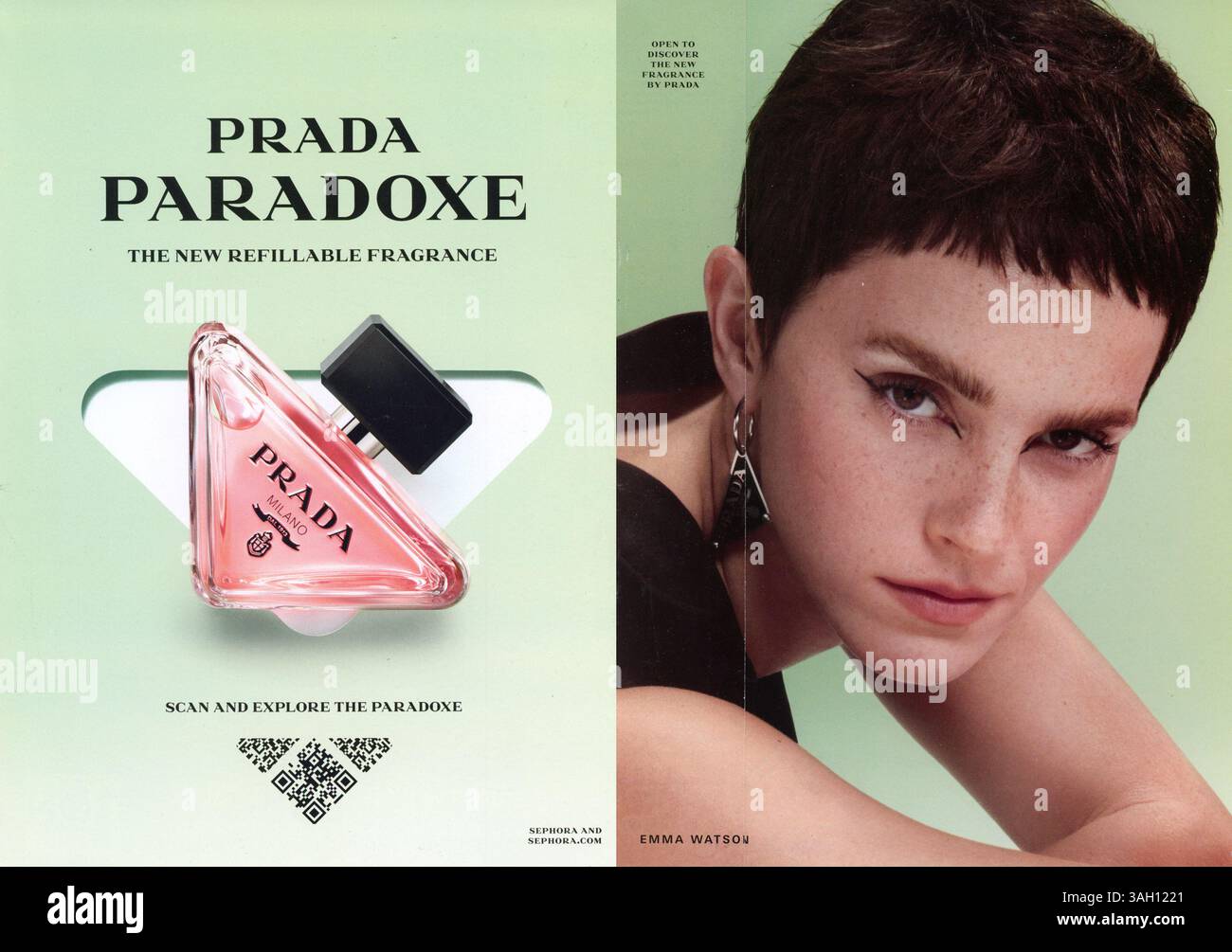 プラダ　マガジン Prada advertisement hi-res stock photography and images - Alamy