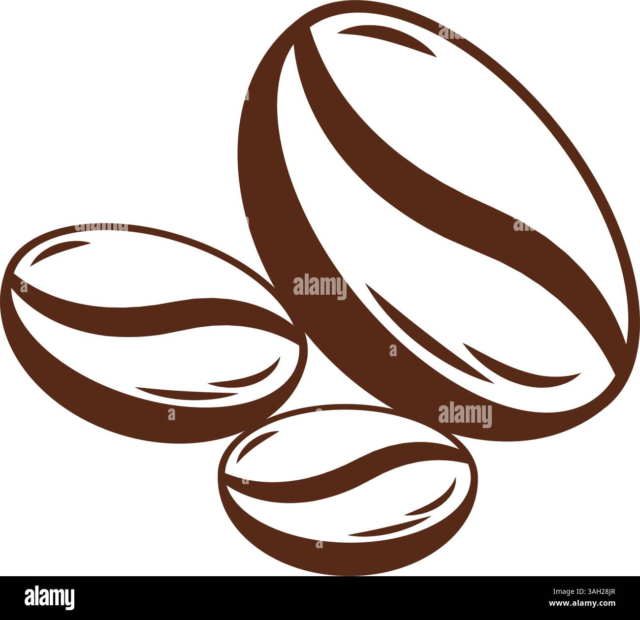 Coffee shop logo design template Stock Vector