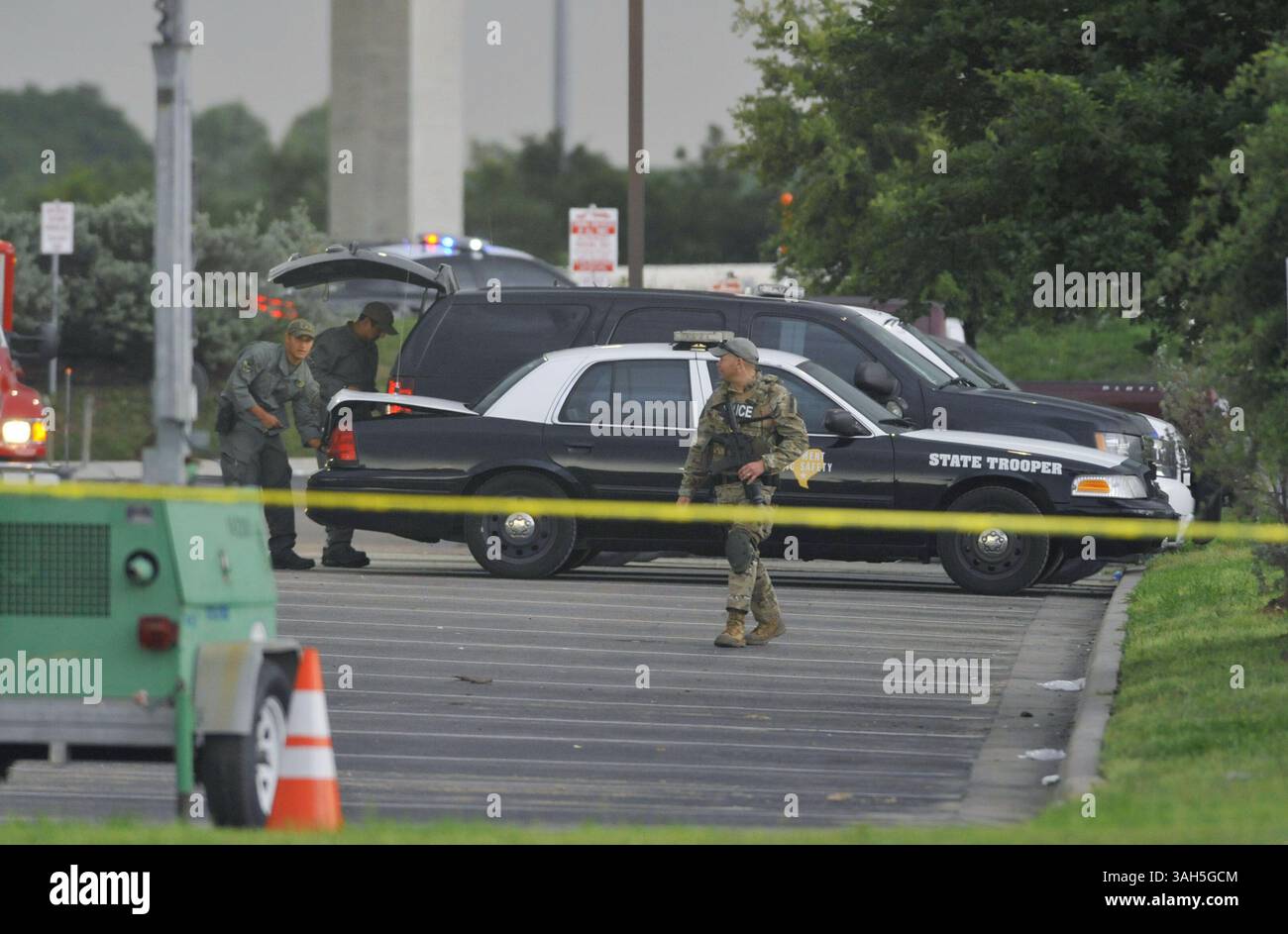 Waco Officer Ridge May 18, 2015 - Waco, Texas, U.S - Police officers patrol the parking ...