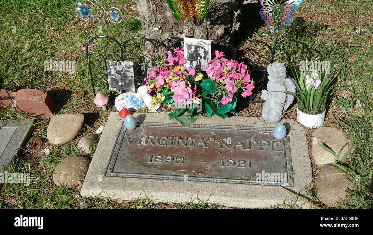 Virginia Rapper Los Angeles, California, USA 7th April 2025 Actress Virginia Rappe ...
