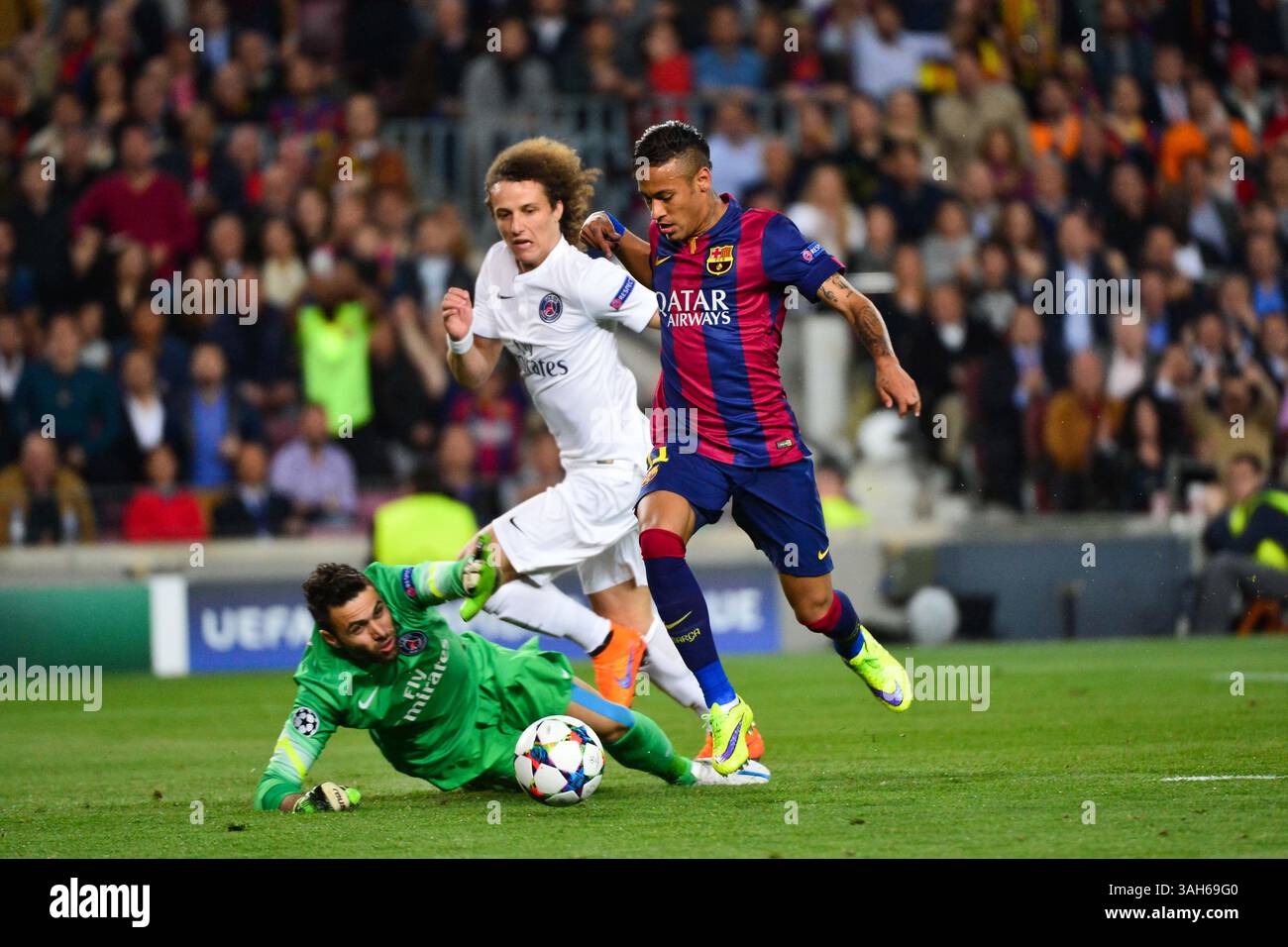 David luiz and neymar hi-res stock photography and images - Alamy, image size:1300x956