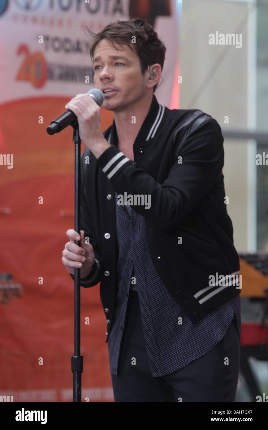 June 19, 2015 - New York, New York, U.S. - NATE RUESS.Performs on NBC ...