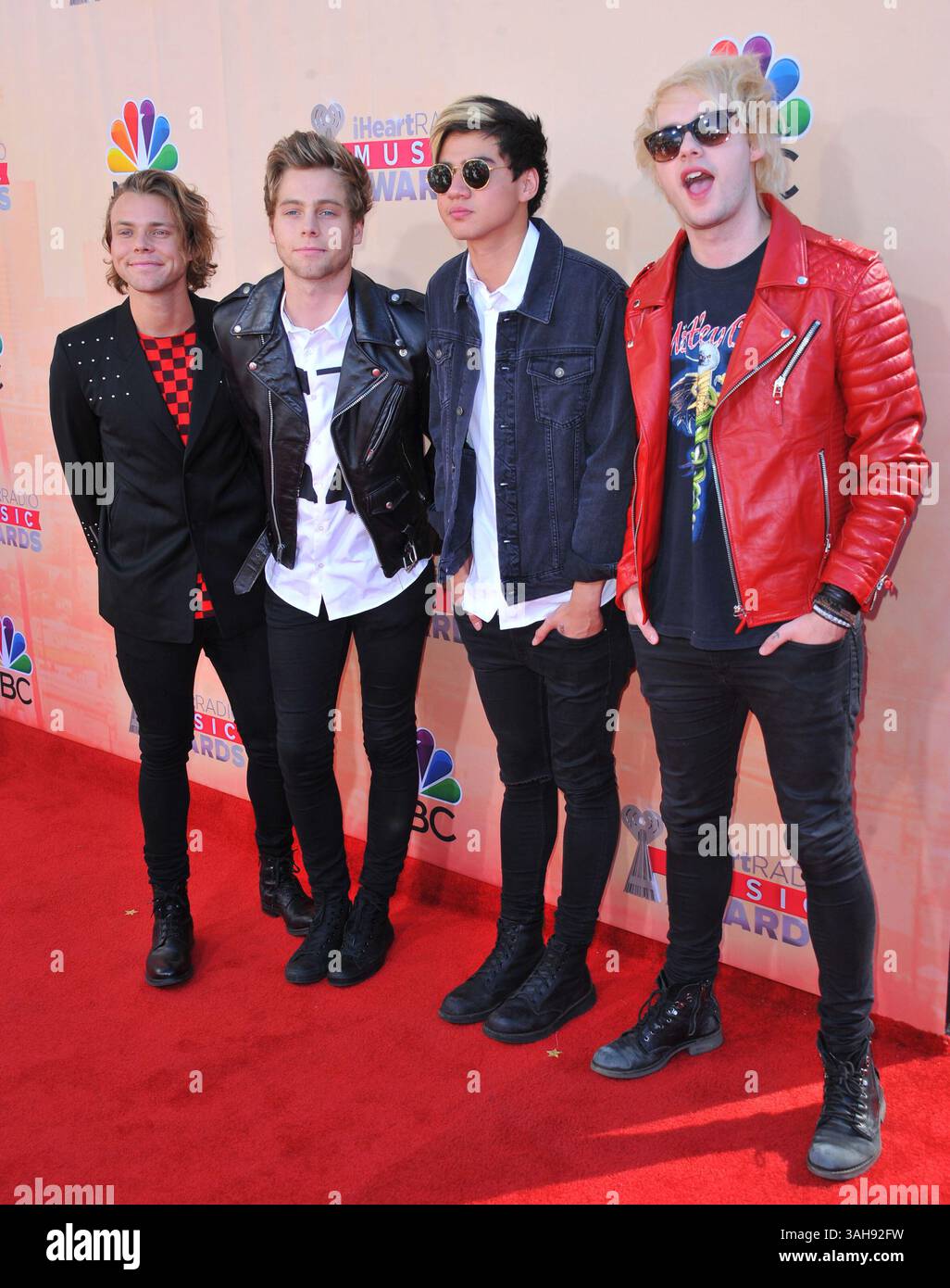 March 29, 2015 - Los Angeles, California, U.S. - 5 Seconds of Summer ...