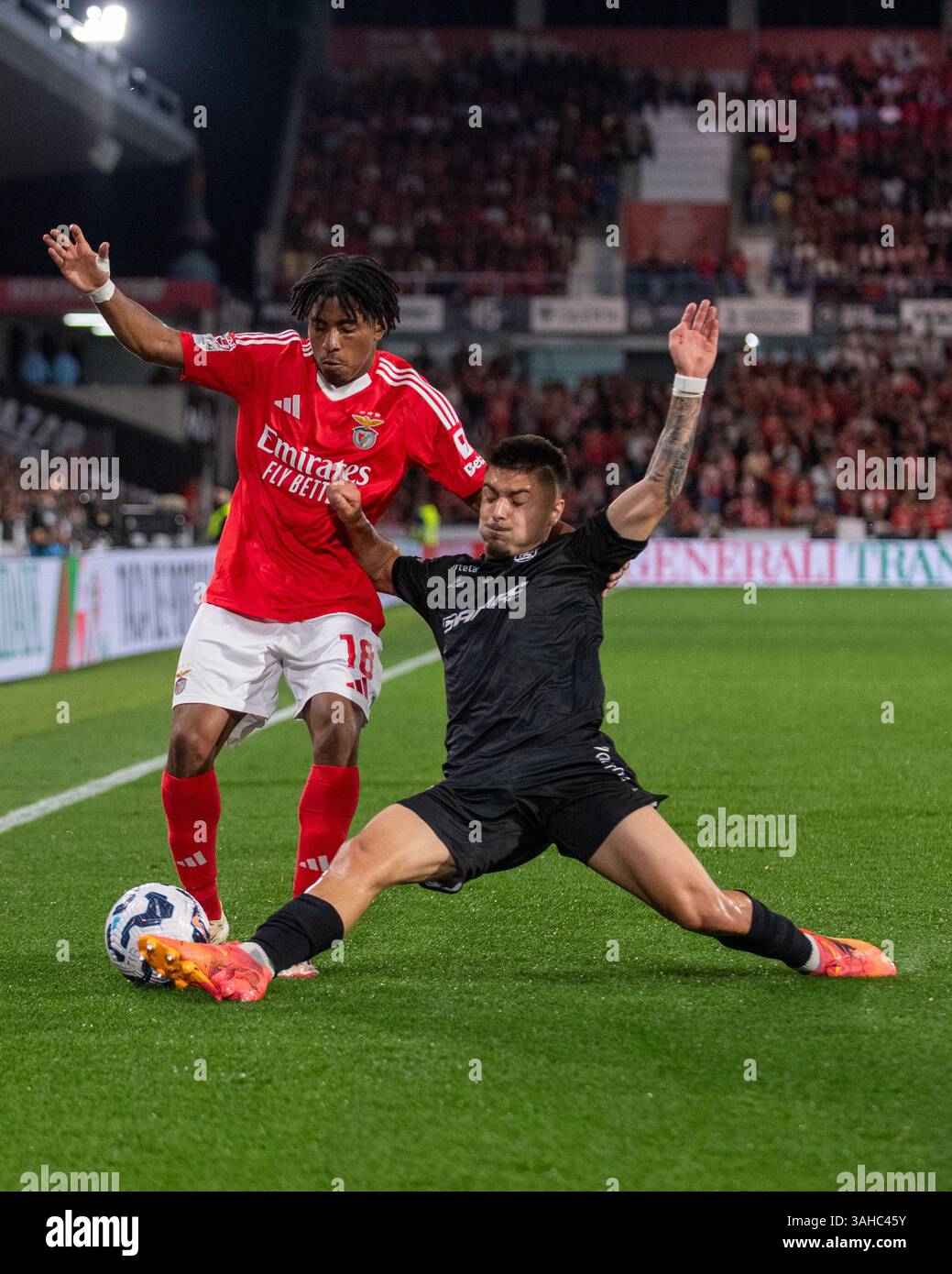 Barcelos, Guimaraes, Portugal. 9th Apr, 2025. LEANDRO BARREIRO seen on ...