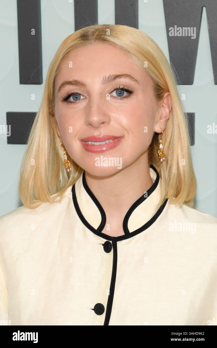 New York USA 09th Apr 2025 Ella Lily Hyland Attends Agatha Christie new-york-usa-09th-apr-2025-ella-lily-hyland-attends-agatha-christie