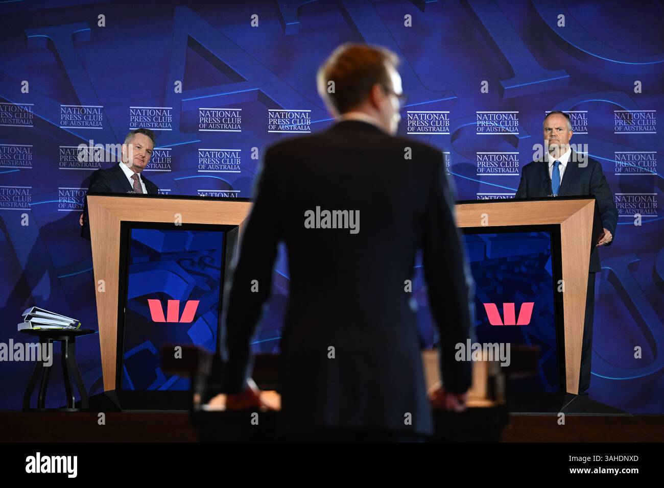 Federal Minister for Climate Change & Energy Chris Bowen (left) and ...