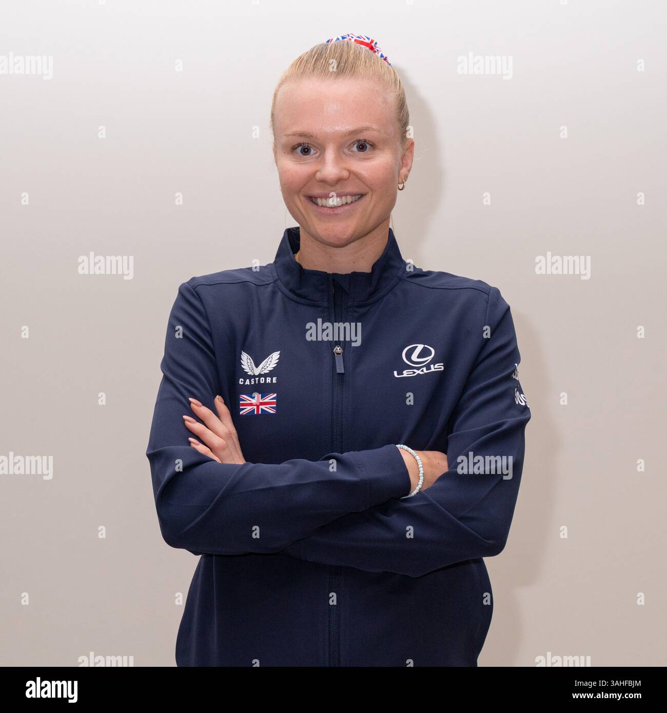 THE HAGUE, NETHERLANDS - APRIL 9: Harriet Dart of Great Britain prior ...