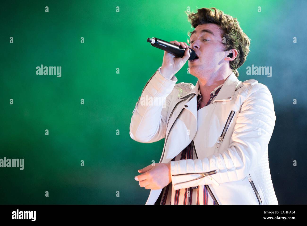 June 7, 2015 - Canandaigua, New York, U.S - Rixton singer JAKE ROCHE ...