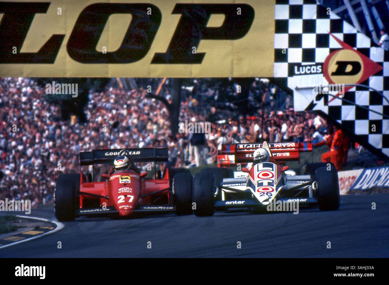 Who's - Andrea Chiesa with Fondmetal GR01 Ford V8 at the 1992 Spanish GP in Circuit de Catalunya. © Rainer W. Schlegemilch