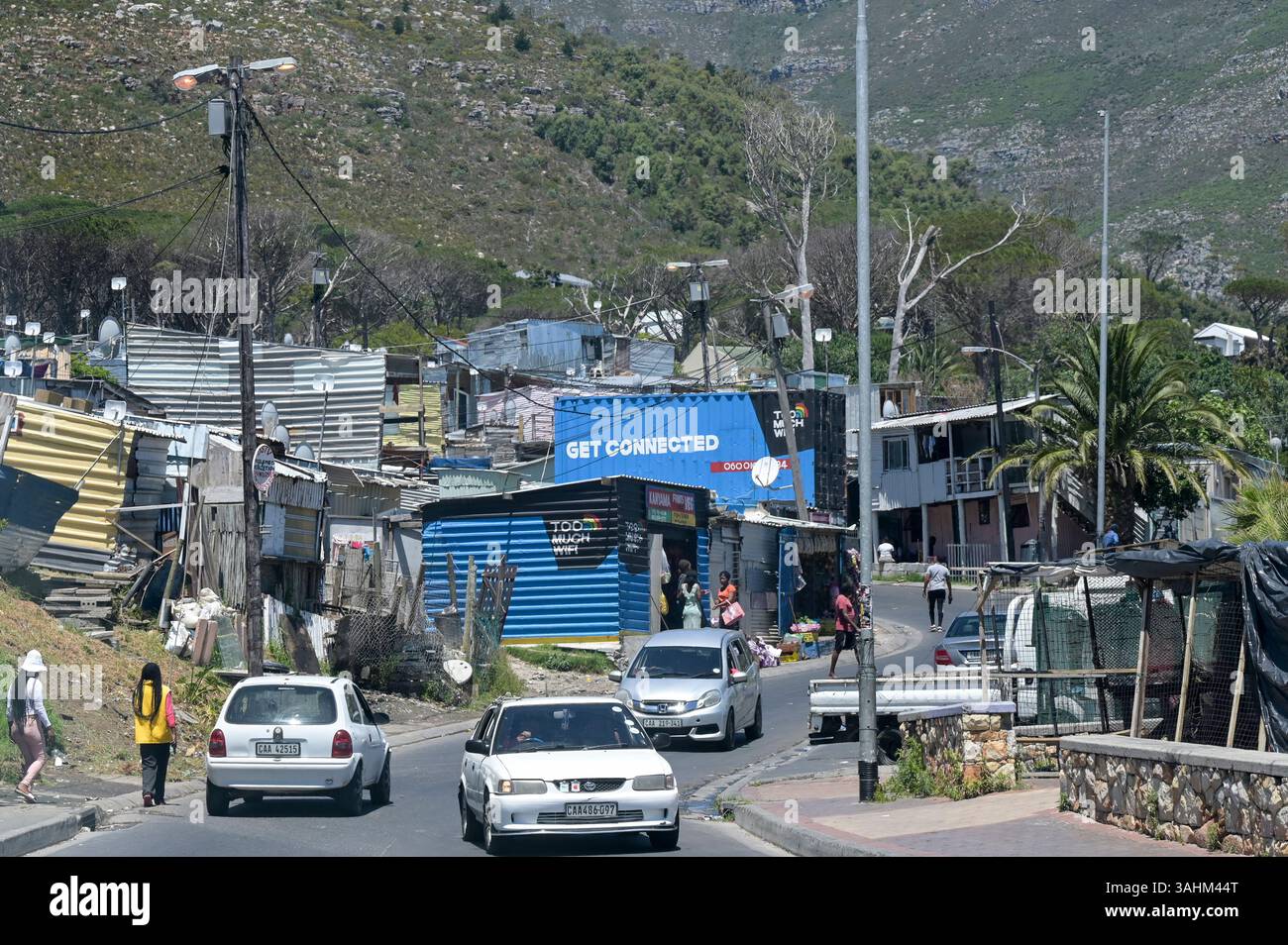 SOUTH AFRICA, Cape Town, Hout Bay, Imizamo Yethu township , settlement ...