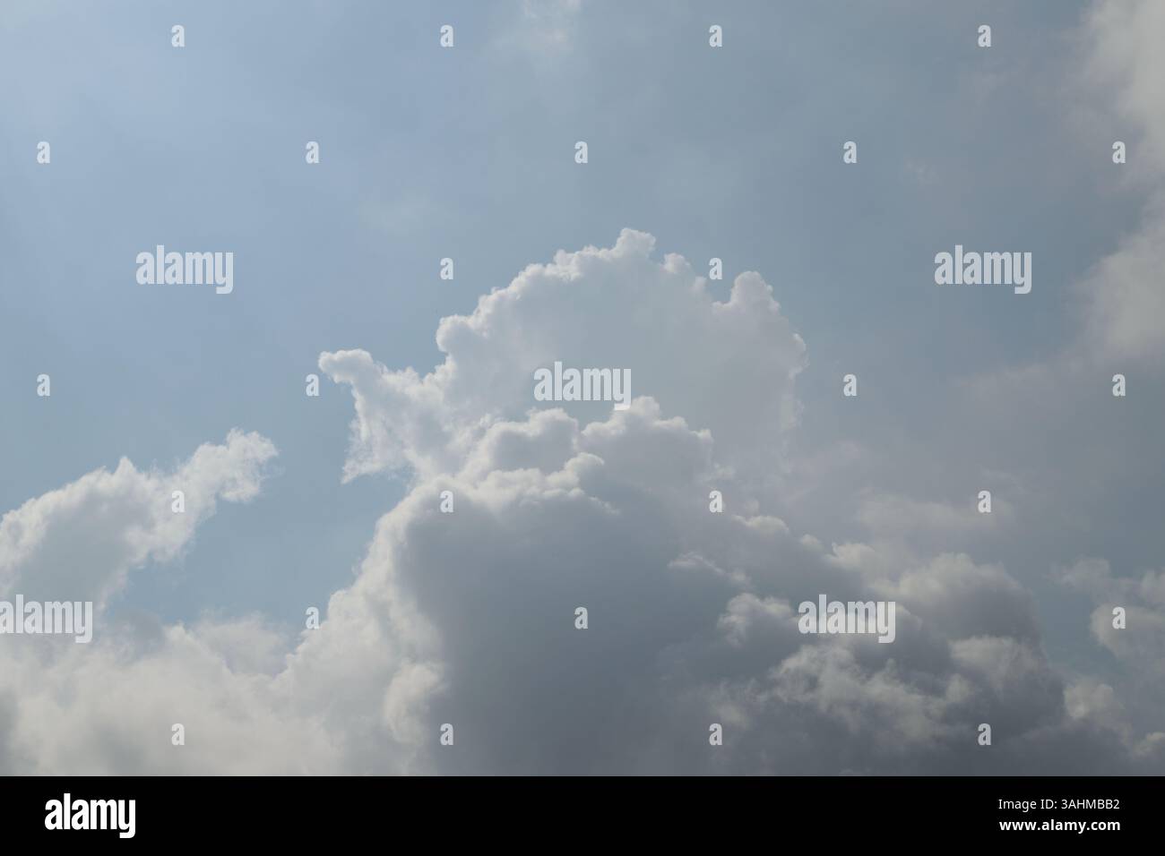Nature cloudscape with blue sky and white cloud Stock Photo - Alamy