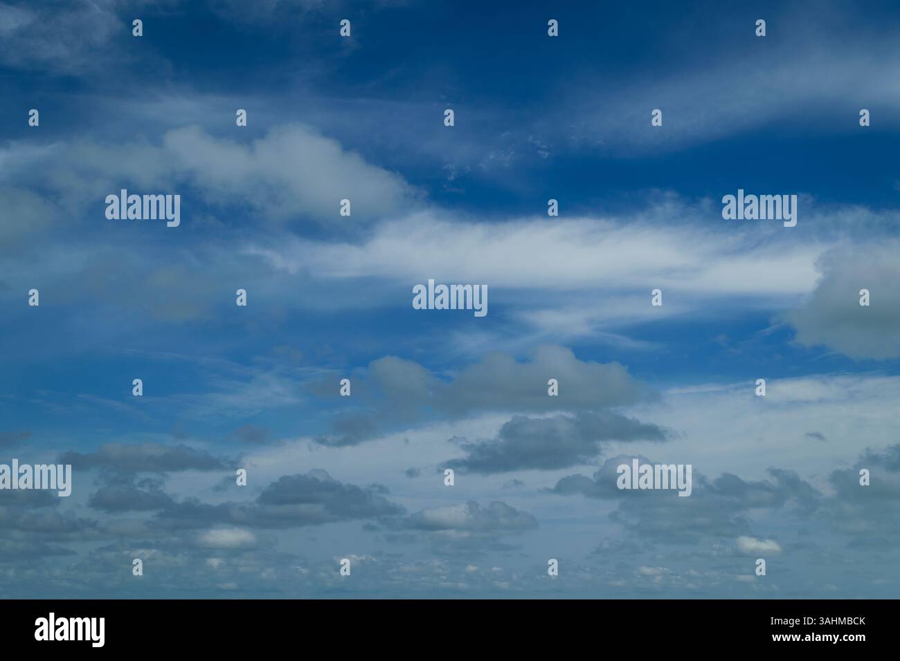 Nature cloudscape with blue sky and white cloud Stock Photo - Alamy