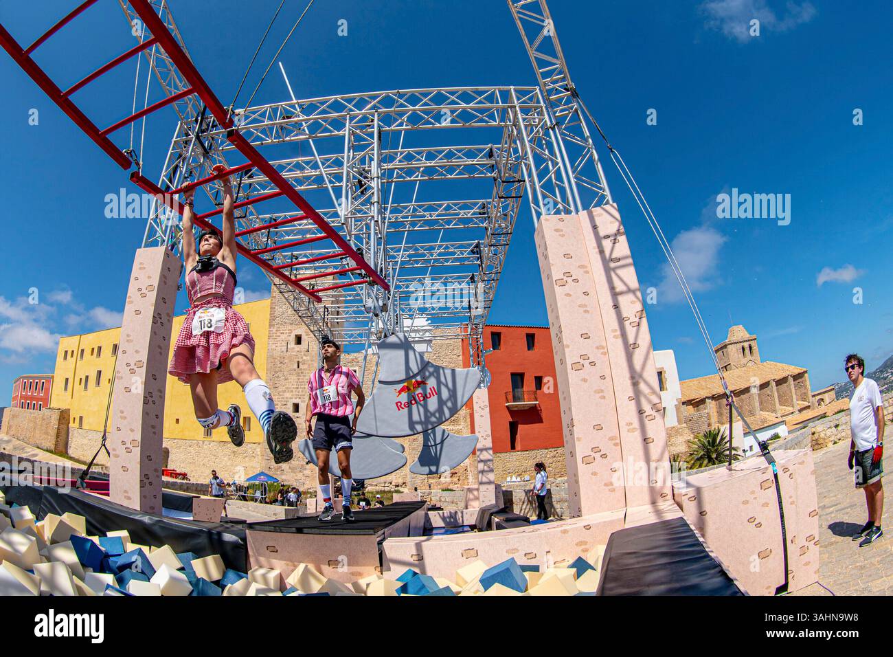 Ibiza's iconic castle became the stage for chaos and competition as ...