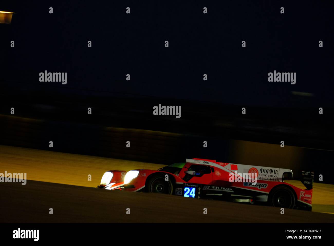 June 16, 2017 - Le Mans, Sarthe, France - CEFC Manor TRS Racing Oreca 07 rider TOR GRAVES.(GBR) in action during the third qualifying session of the 24 hours of Le Mans on the Le Mans Circuit - France  (Credit Image: © Pierre Stevenin via ZUMA Wire) Stock Photo
