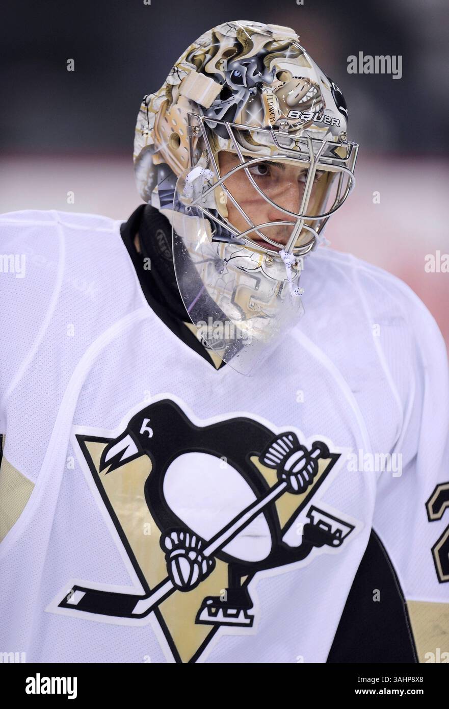 Rondelle De Hockey Signée Marc-André Fleury - Occasion - NHL