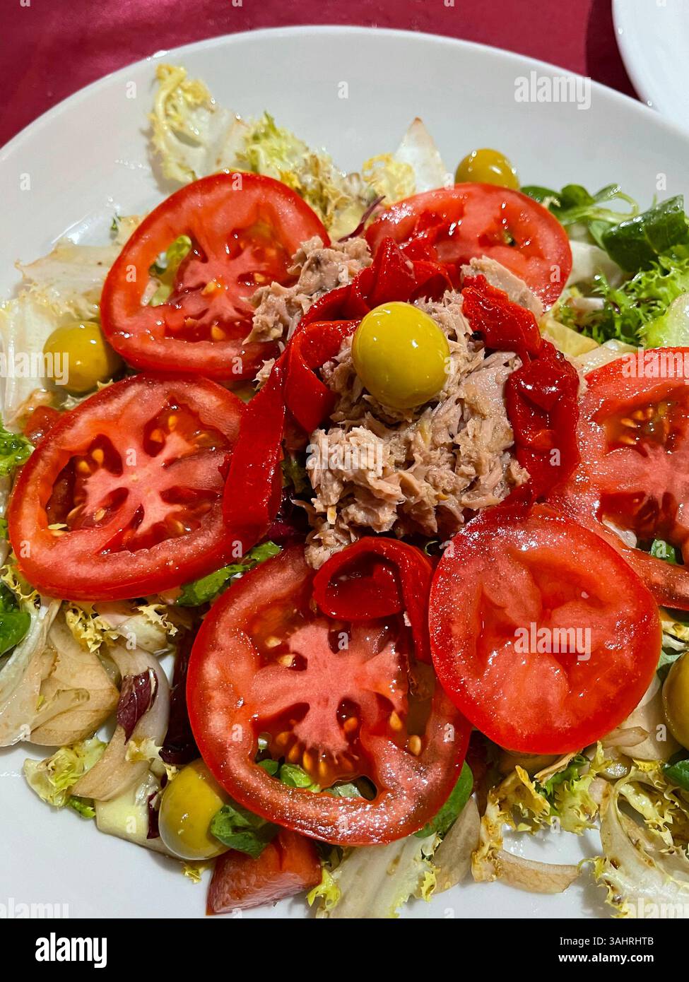 Mixed salad. - Smartphone Captured Stock Image