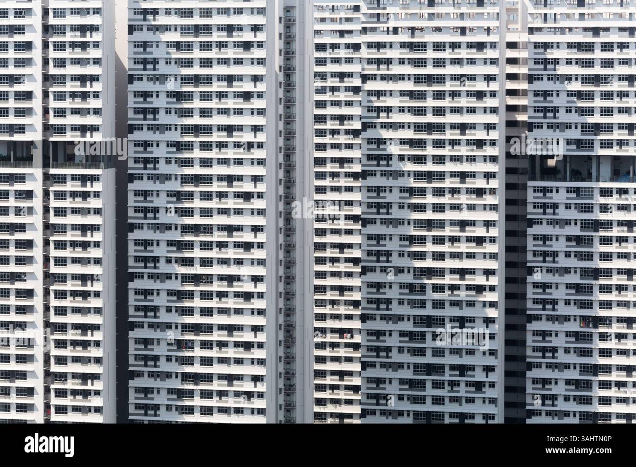 Aerial View Housing Development Sector Affordable High Rise Home For Photo Inspiration