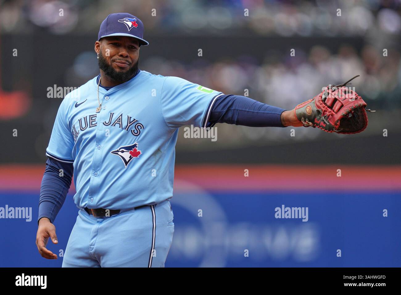 Toronto Blue Jays' Vladimir Guerrero Jr. during the first inning of a ...