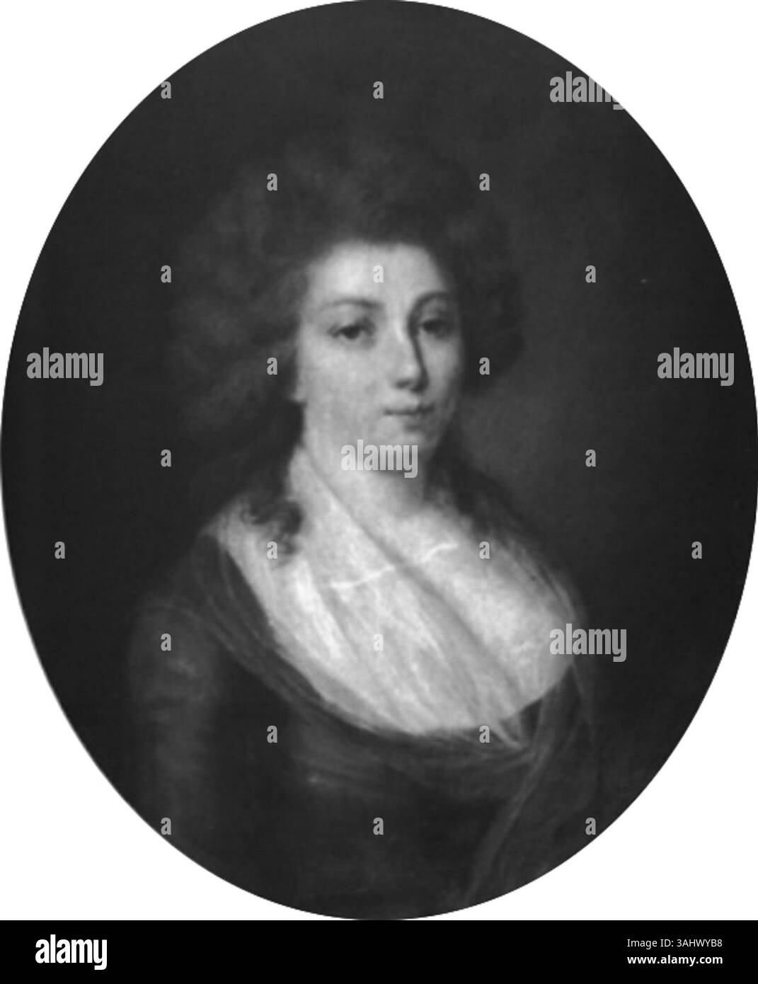 An 18th-century portrait of Aline-Thérèse Le Pelletier de Rosanbo, wife ...
