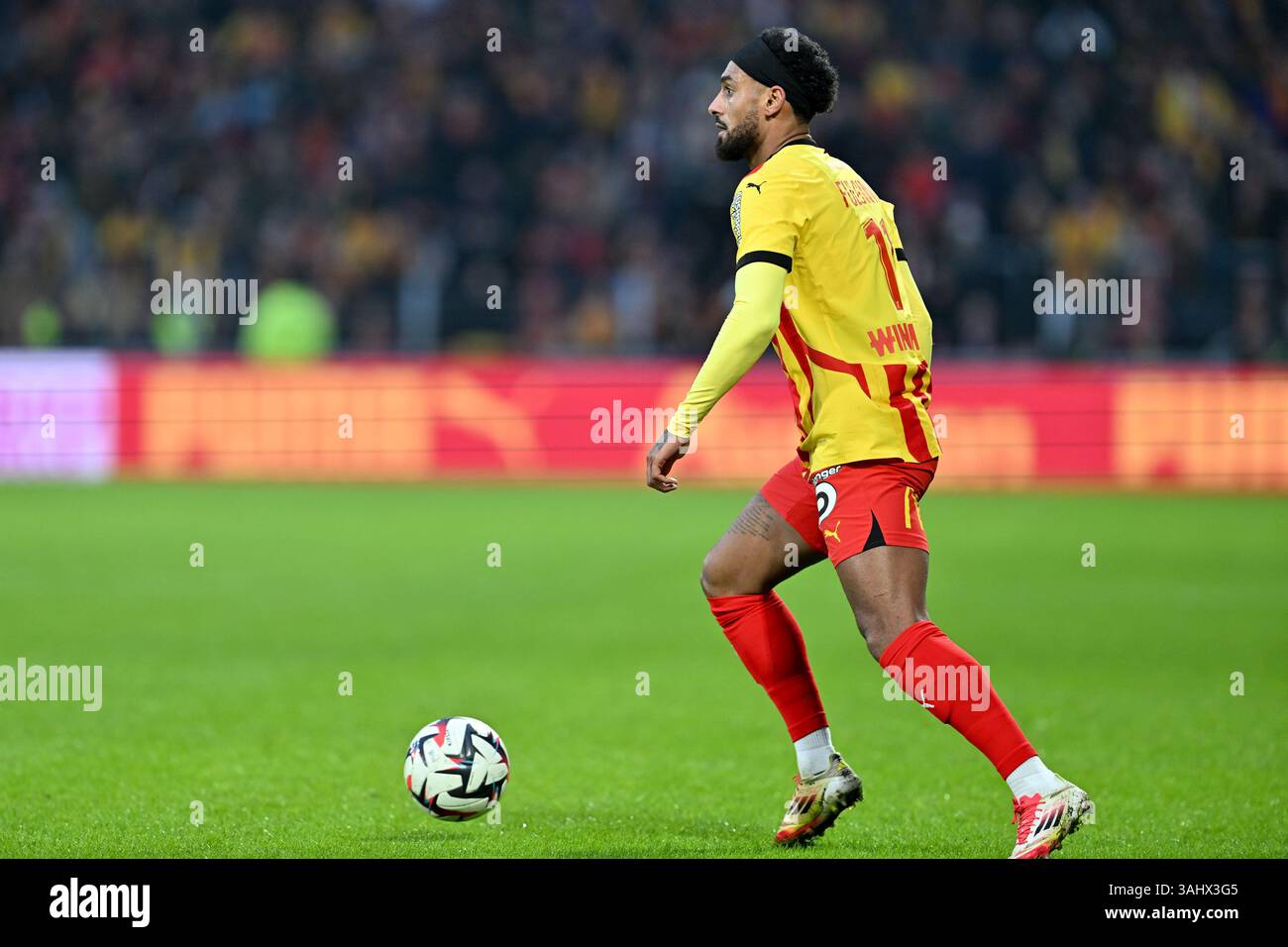 Flocage Sponsor McDonald's RC Lens (saison 2022/2023) – Jaune – Neuf Sans Boîte