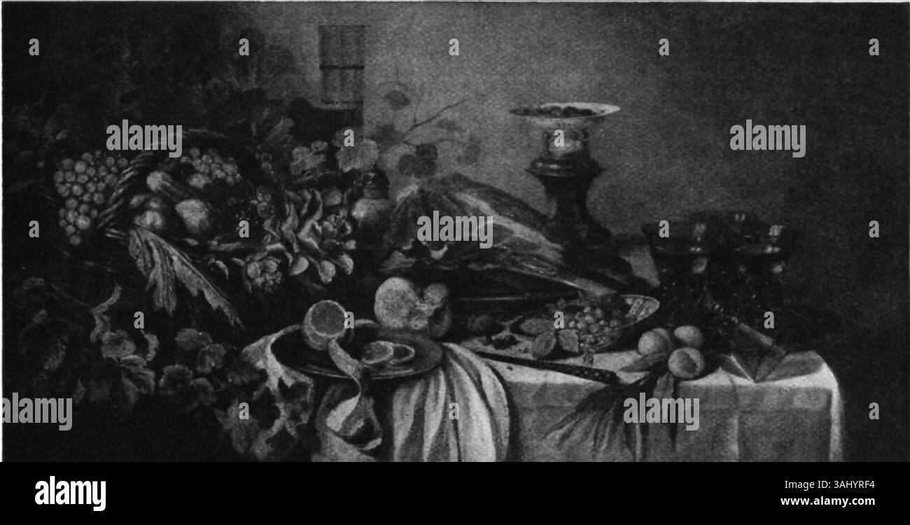 Roelof Koets' circa 1650 still life features an arrangement of fruit on ...