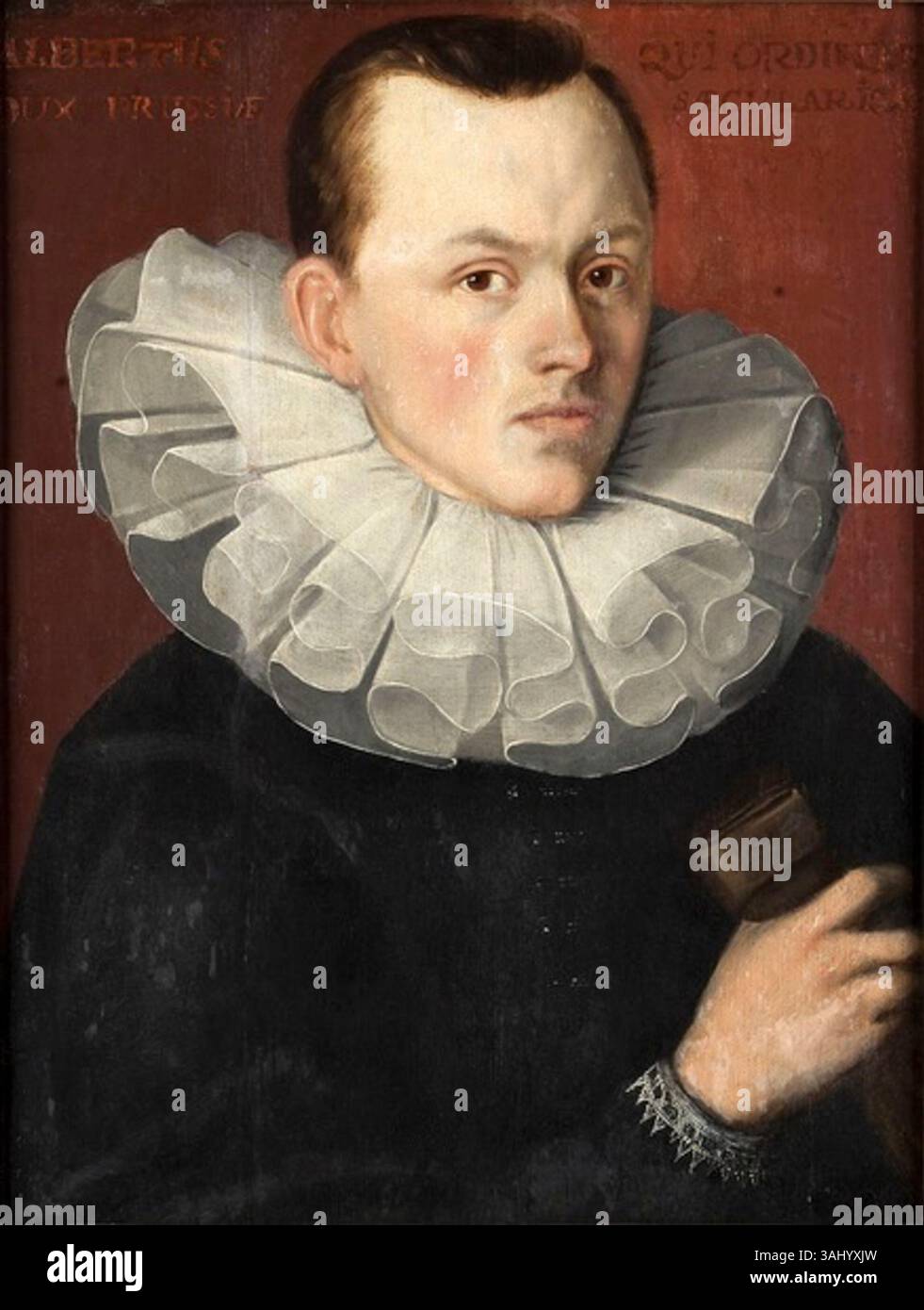 This 16th-century portrait of Albrecht Friedrich Hohenzollern, painted ...