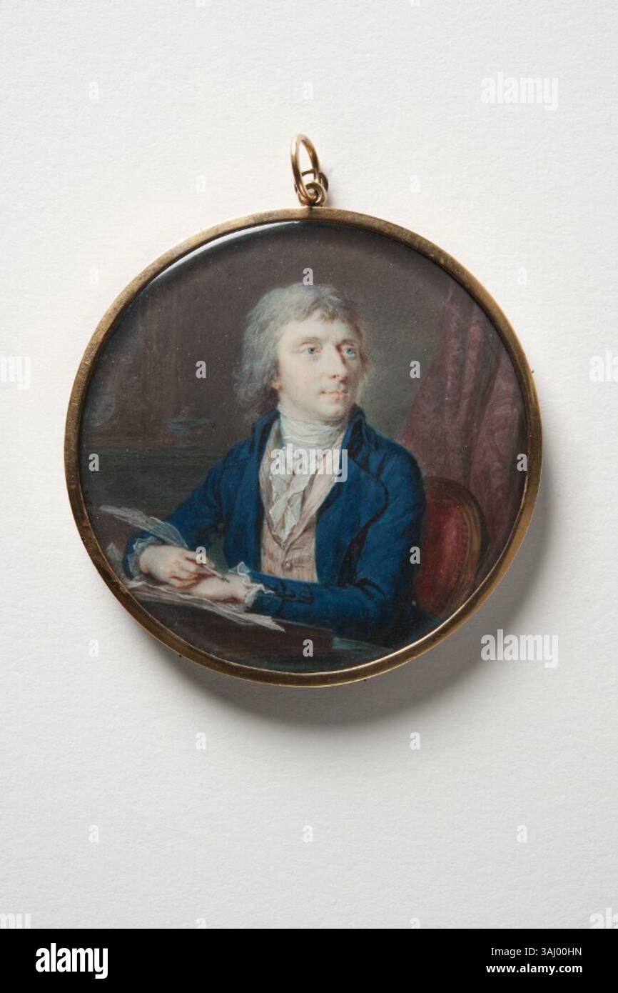 This 18th-century portrait by Cornelius Höyer depicts Johan Christian ...