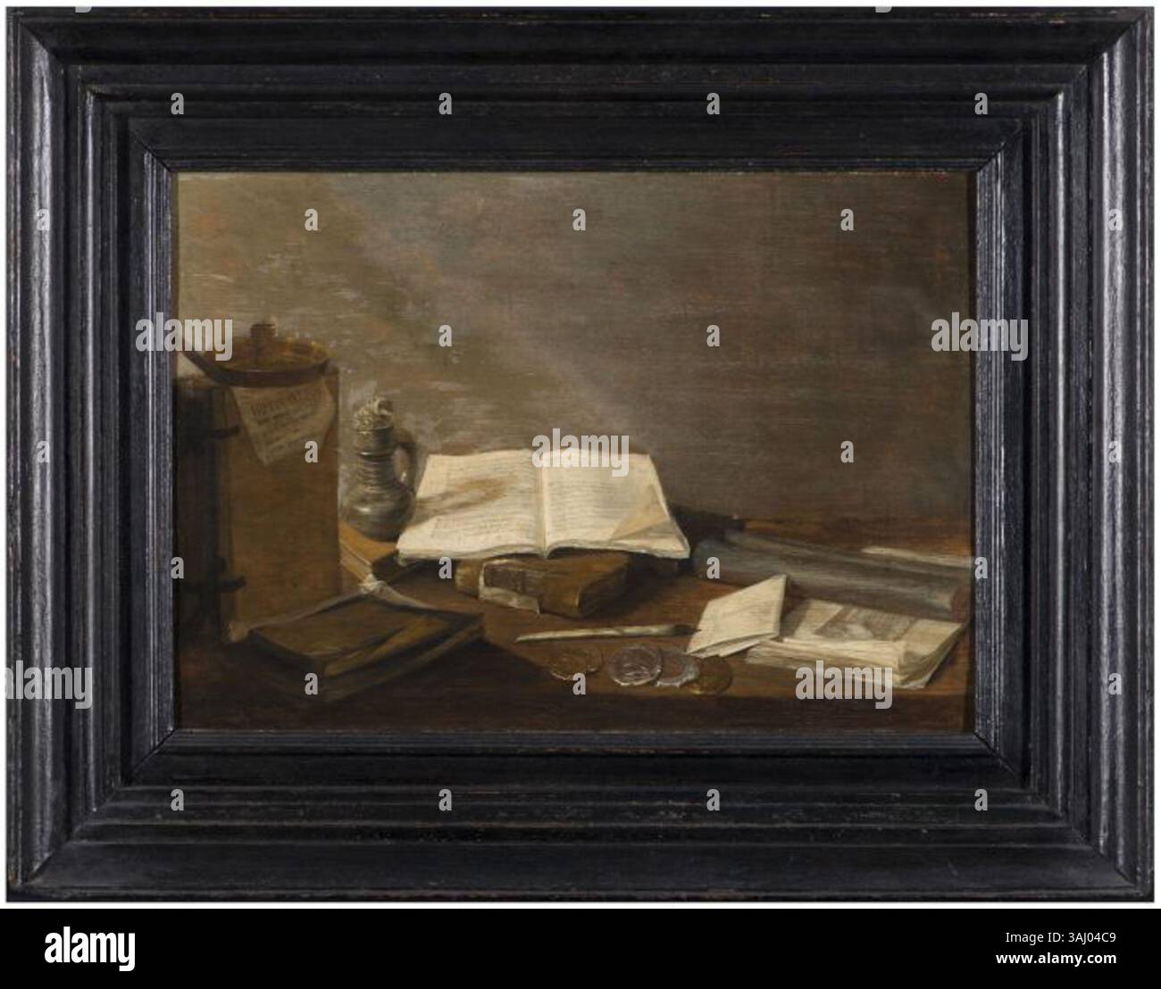 This 1699 still life painting by an anonymous Dutch artist features ...
