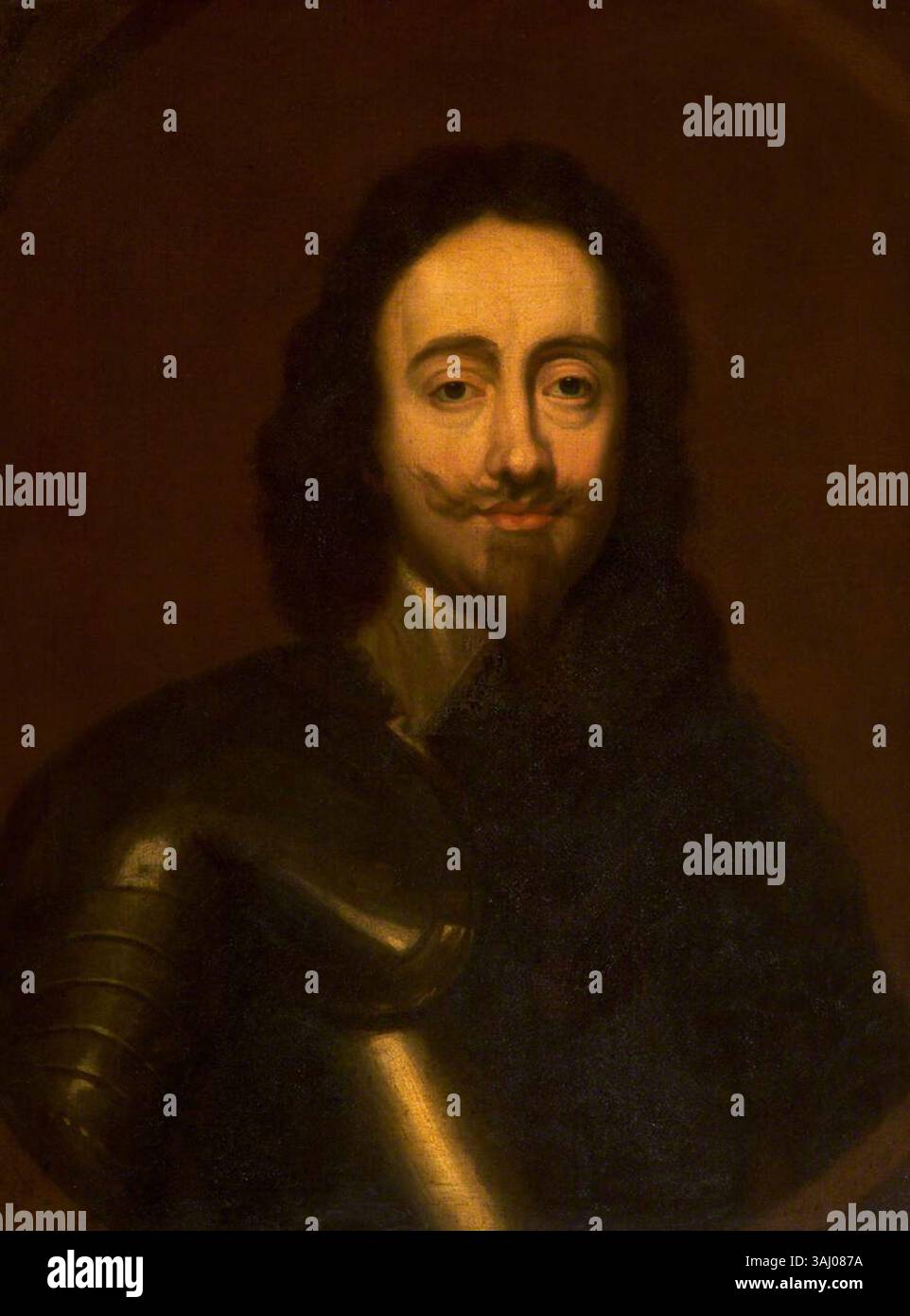 Portrait of King Charles I of England, painted after Anthony van Dyck ...