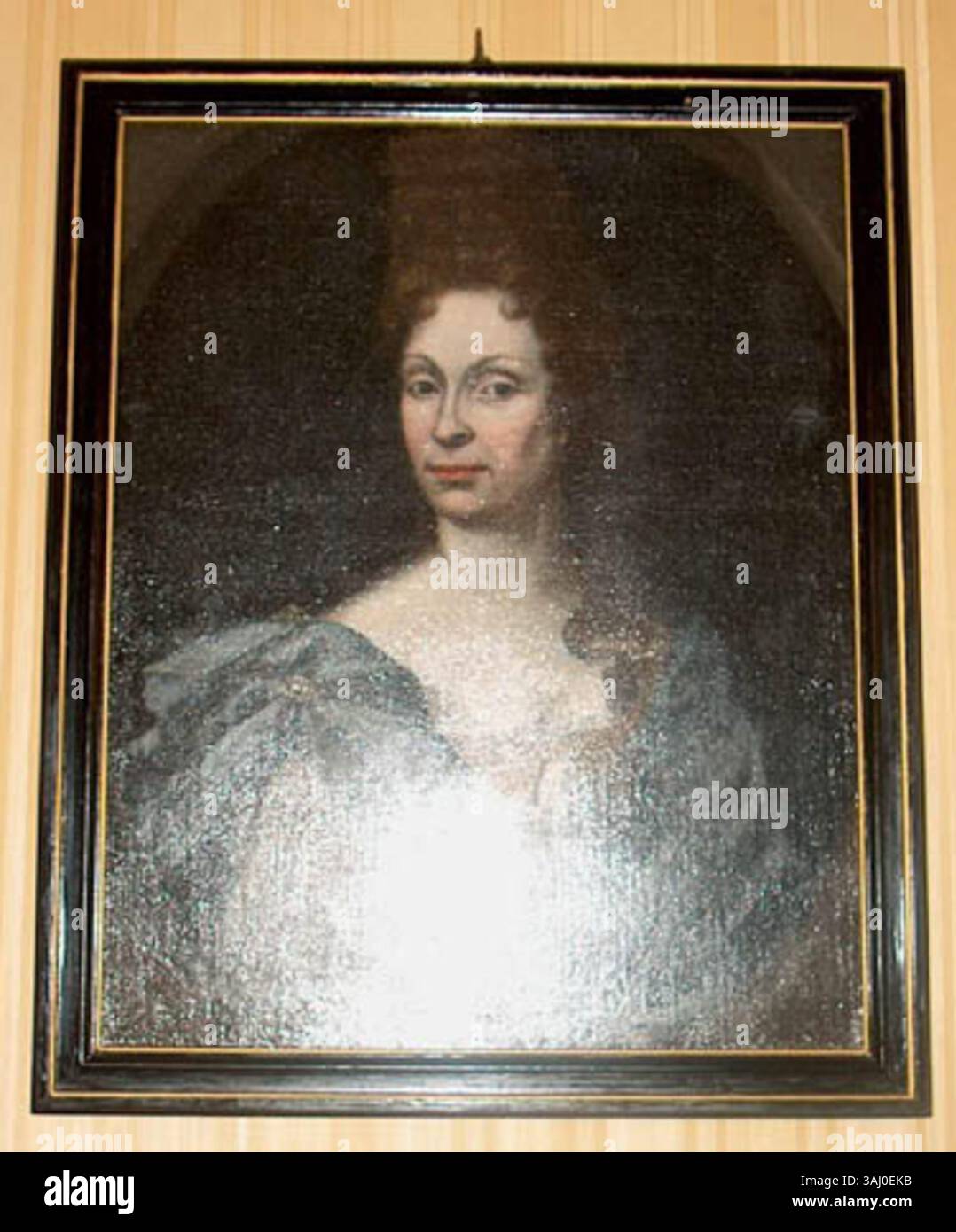 This portrait, painted between 1675 and 1724, depicts Barbara Nilant ...