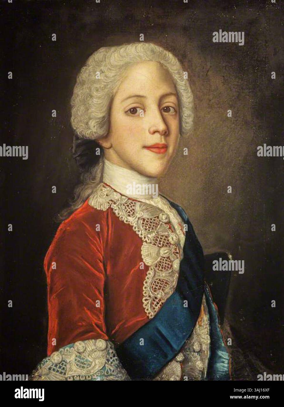 This portrait by Jean-Étienne Liotard shows Prince Henry Benedict ...