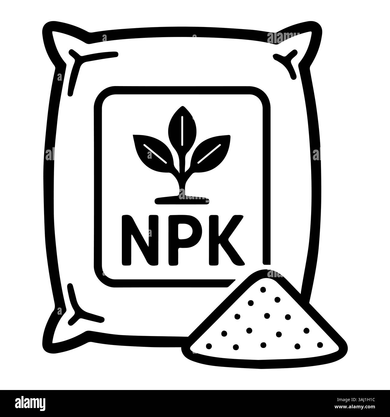 Npk fertilizer Stock Vector Images - Alamy