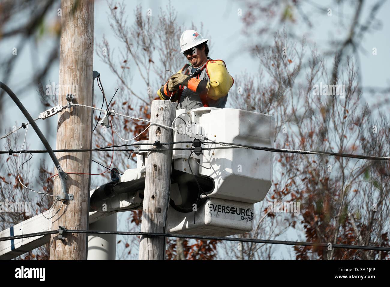 Electrical company truck hi-res stock photography and images - Alamy