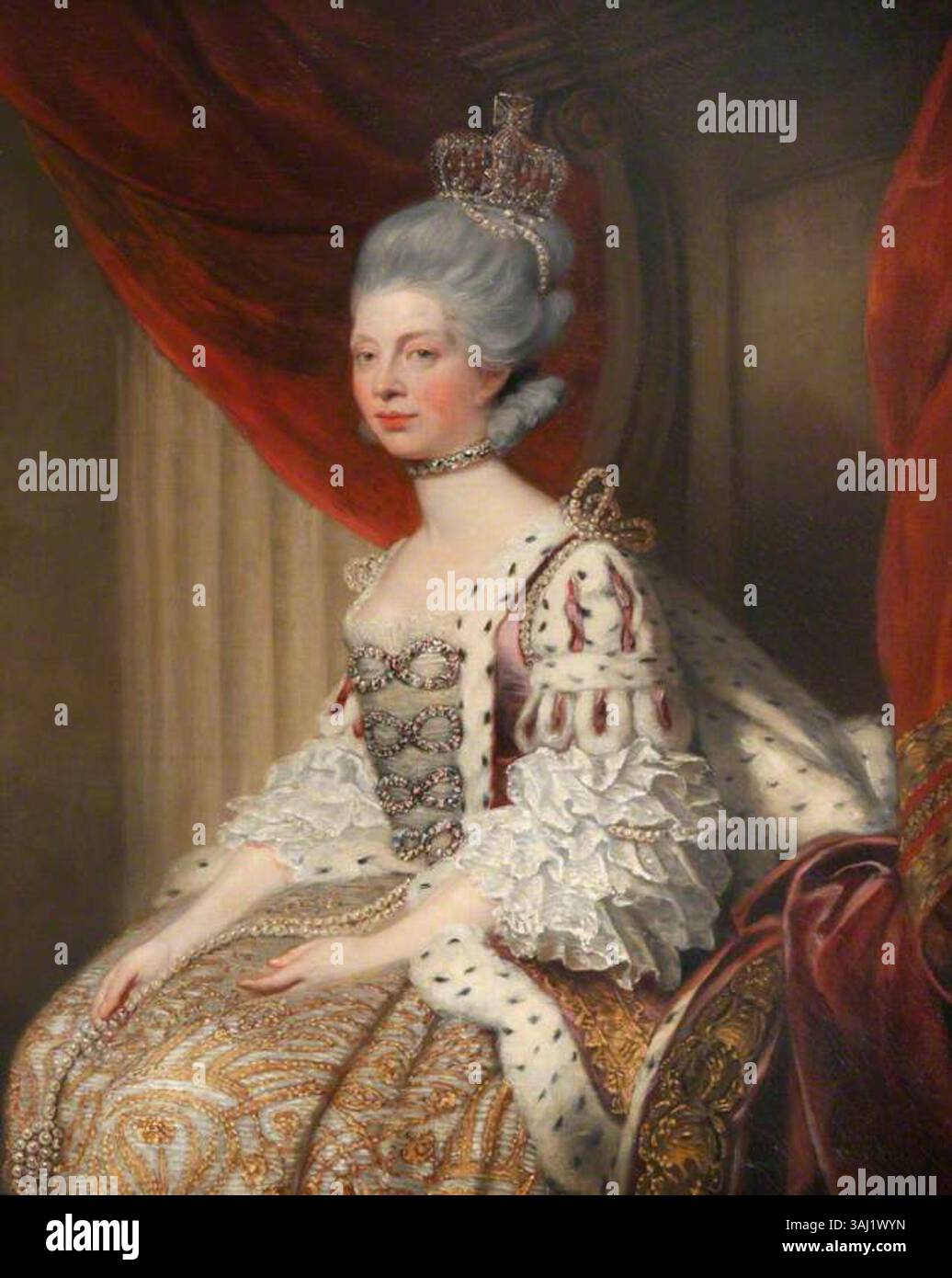 This 18th century Portrait Created In The Studio Of Joshua Reynolds this-18th-century-portrait-created-in-the-studio-of-joshua-reynolds