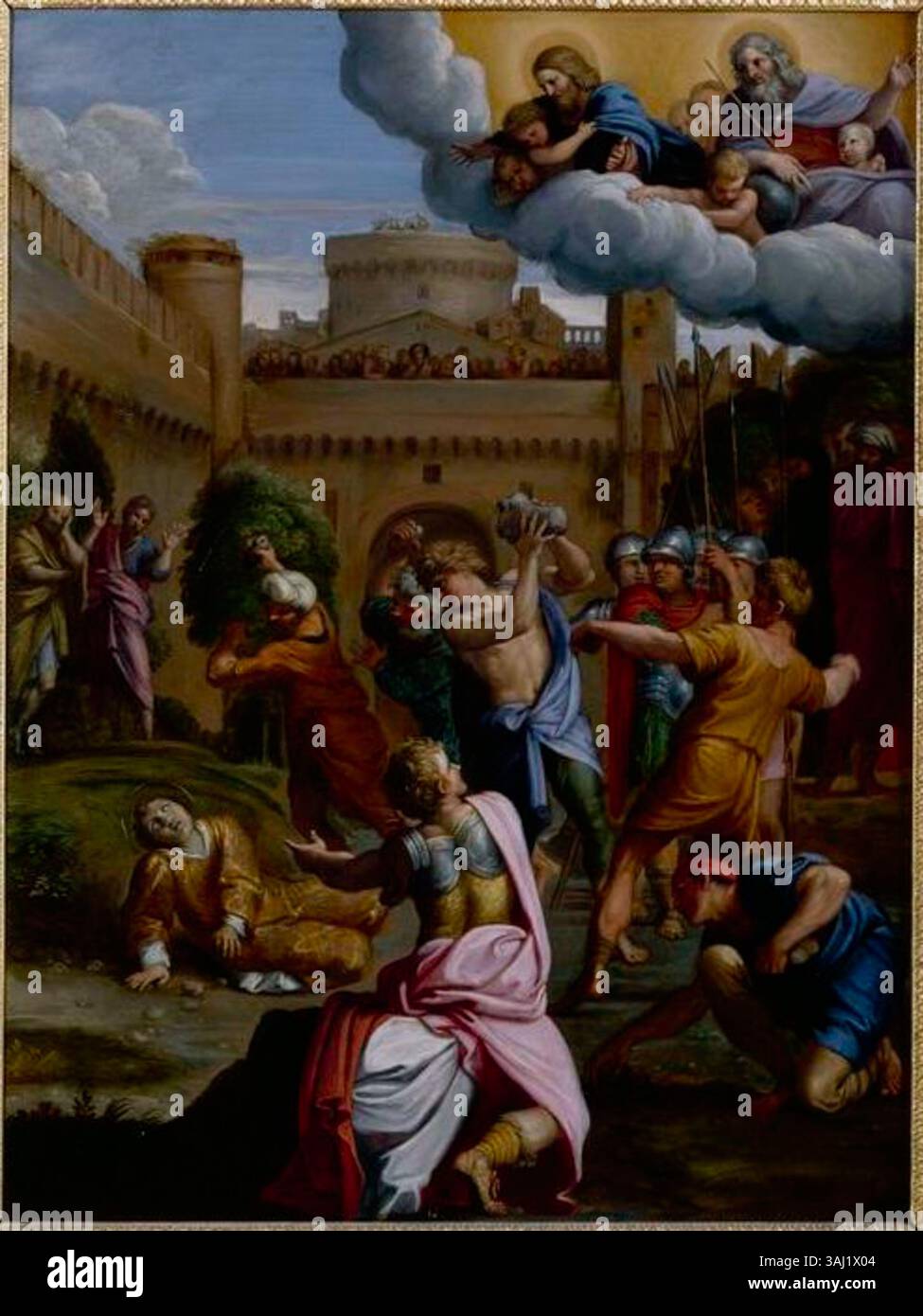 Domenichino's 'Lapidation de saint Etienne' (The Stoning of Saint ...