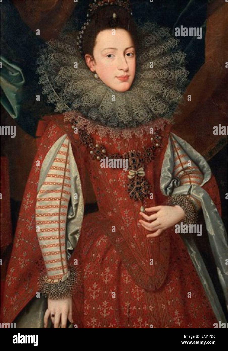 Portrait of Margaret of Savoy (1589-1655), Duchess of Mantua and