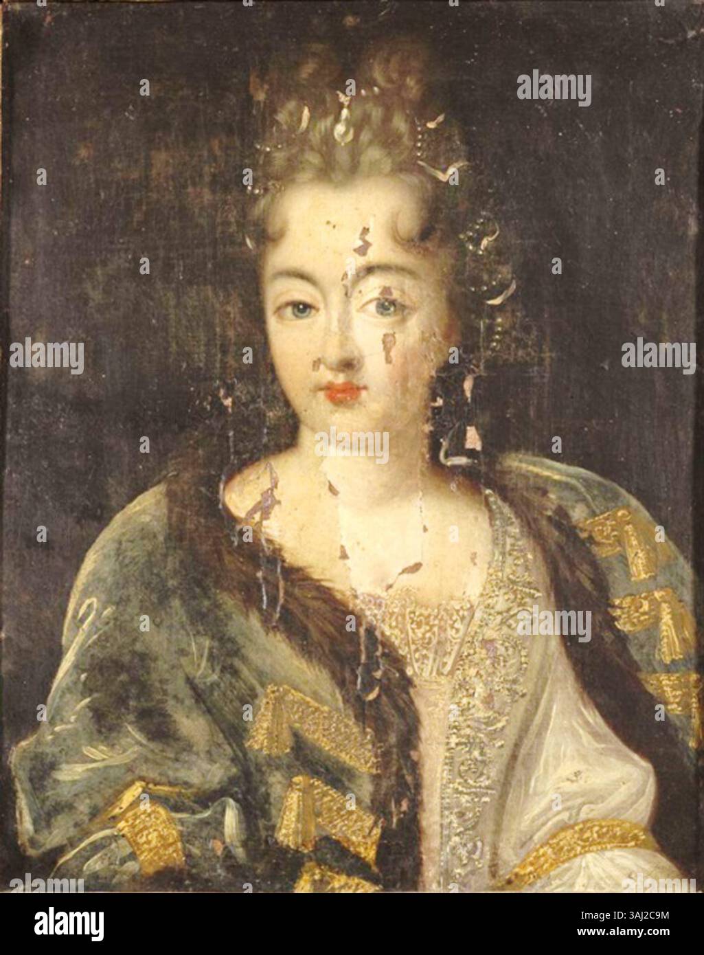 Curated visual reference: Visual Reference: Philippe Vignon S 17Th Century Oil Portrait Of Madame De