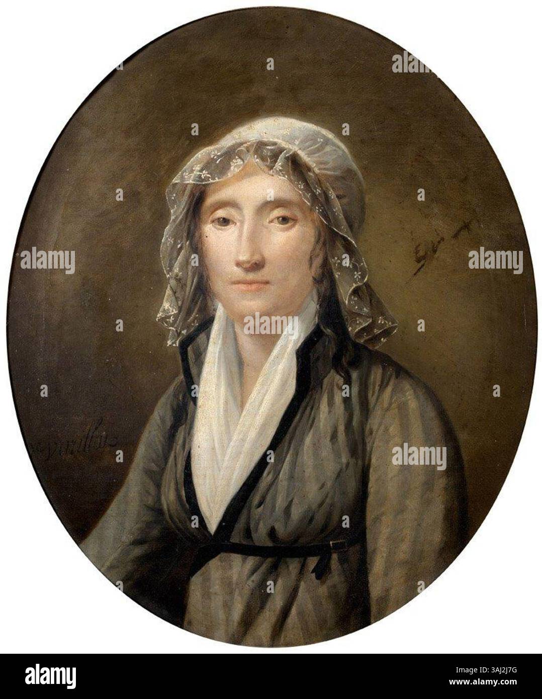 Portrait of Madame Goujon, born Jeanne Marguerite Nicole Ricard, wife ...