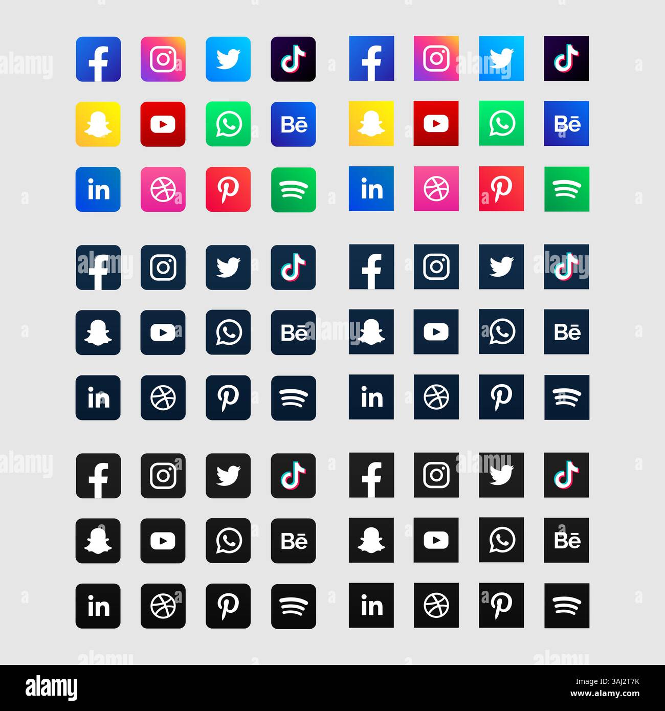 Snapchat app popular social Stock Vector Images Alamy