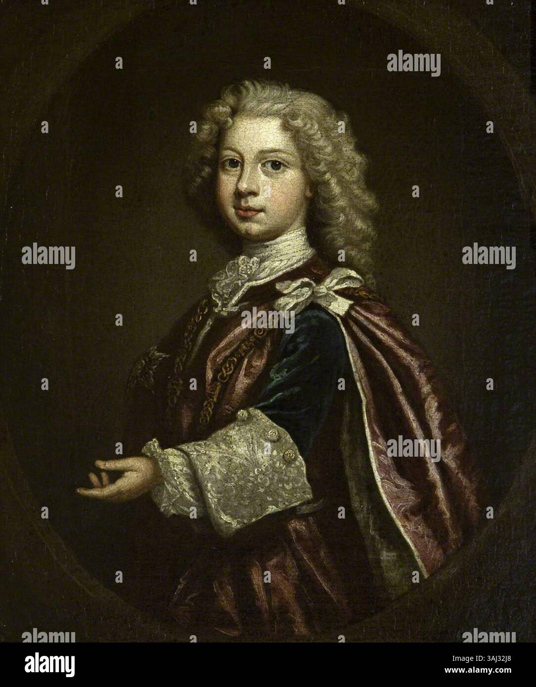 This circa 1730 painting by Joseph Highmore depicts William Augustus ...