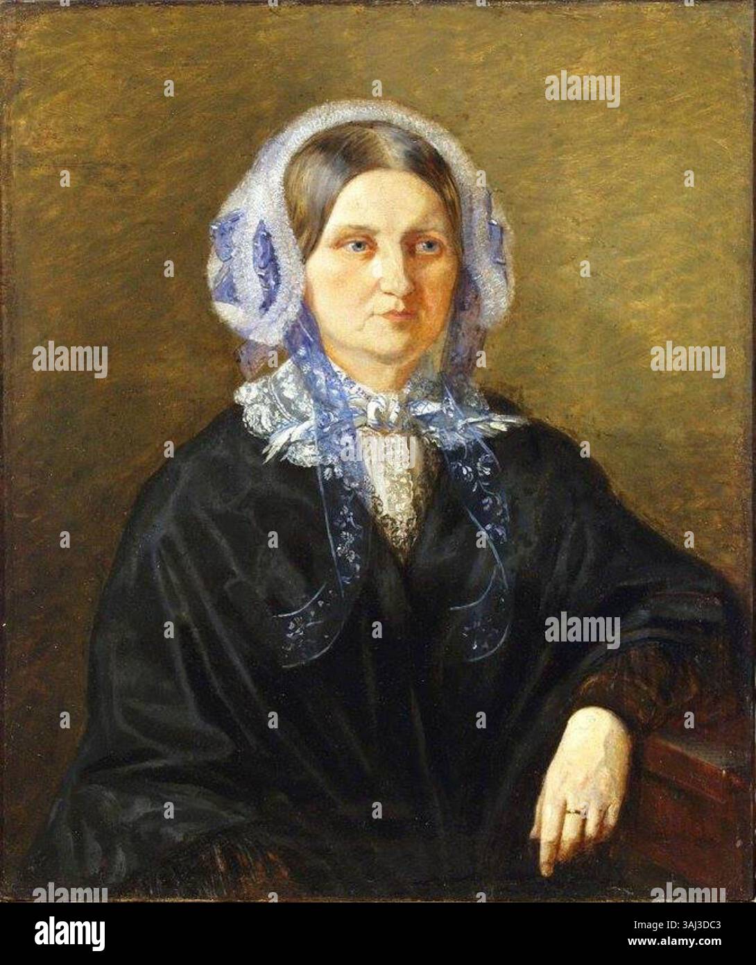 Alexandra Mikhailovna Skulyabina, depicted by an unidentified artist in ...