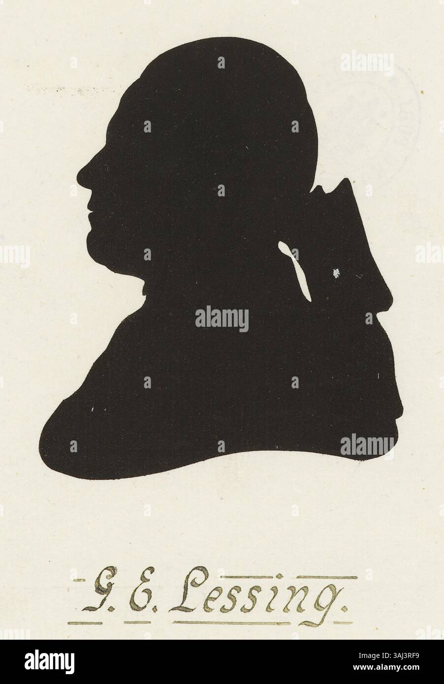 This copper engraving of Gotthold Ephraim Lessing from 1770 offers a ...