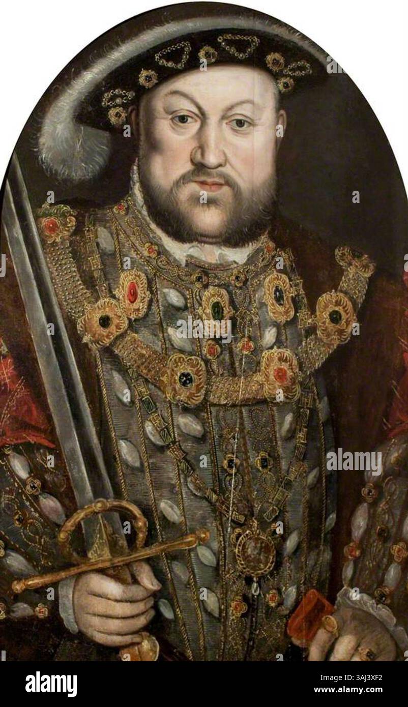 This portrait of Henry VIII, attributed to the Sheldon Master and ...