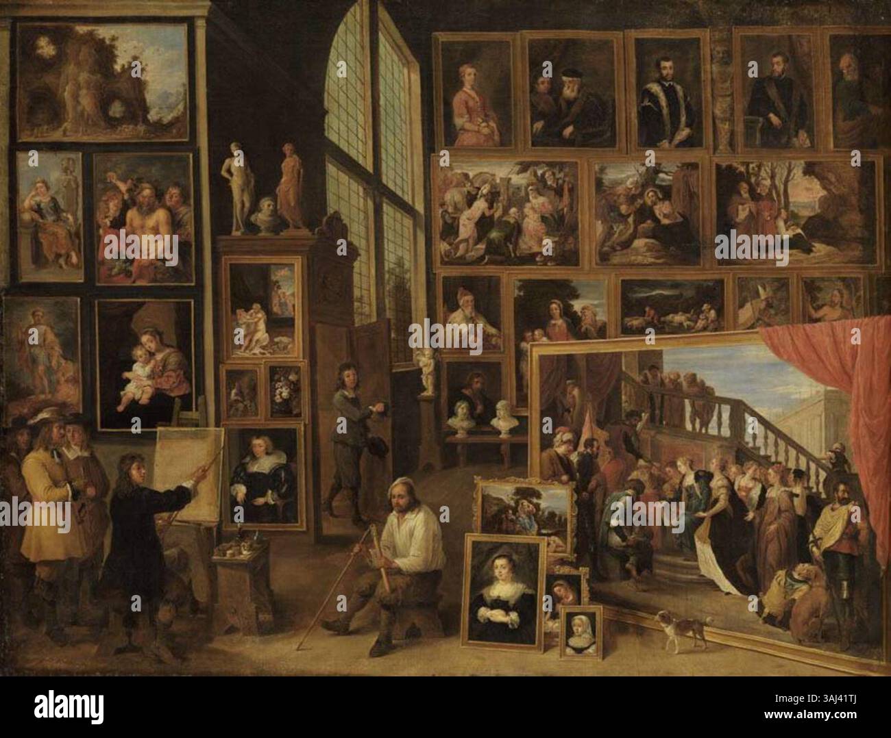 Puzzle Falcon 5000 Pièces - David Teniers - L'Archiduc Léopold - Complet