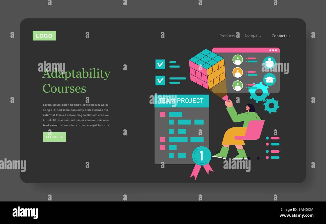 Online learning platform focused on adaptability courses. The ...
