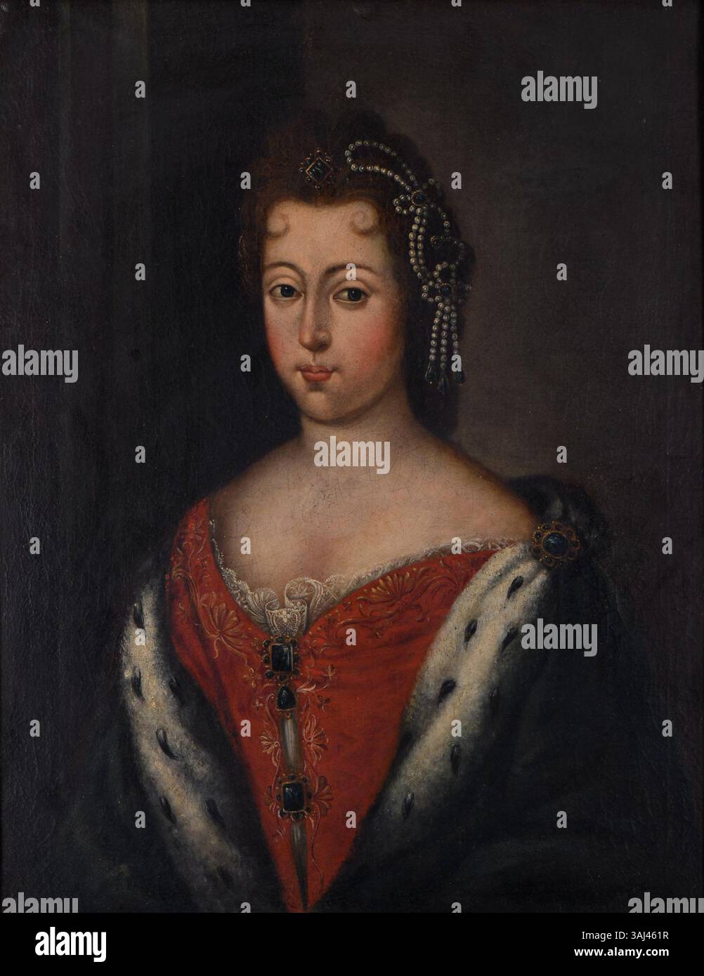 Portrait of Constance Émilie de Rohan-Soubise (1667-1709), wife of José ...